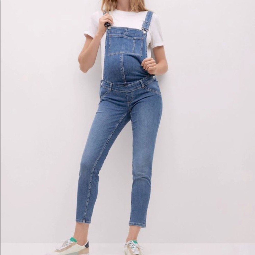 Denim Maternity Overalls (Adjustable!)
